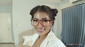 Asian Milf Teacher Begs For A Hot Creampie Lesson