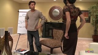 His Massive Cock Is Perfect For The Busty Brunette Milf Boss Craving A Huge, Messy Cumshot