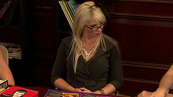 Sexy Milf Librarians Brooke Haven & Holly Get Naughty Between The Stacks