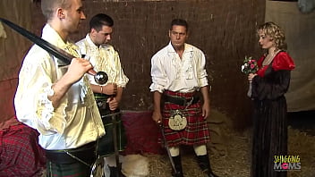 Three Men Dominate A Kinky Blonde Milf With Rough Double Penetration In A Steamy Anal Foursome