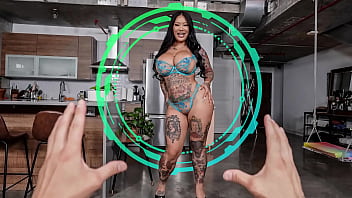 Curvy Tattooed Asian Goddess Connie Perignon Awaits Your Pleasure