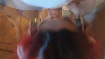 Hot Milf Gives Sloppy Blowjob, Deepthroats And Swallows Every Drop