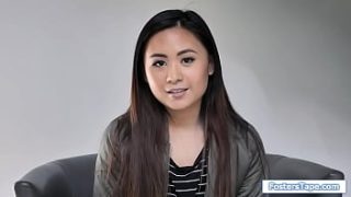 Asian Stepmom And Teen Share A Hard Cock