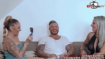 Deutsche Sporty Milfs Enjoy A Wild Anal Threesome Ffm With Tattooed Hotties
