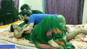 Sizzling Indian Aunty’s Steamy Threesome With Filthy Dirty Talk