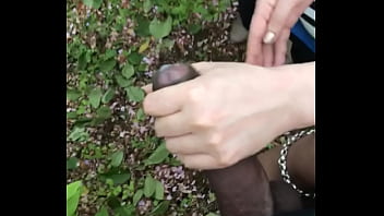 Asian Milf Gives Me A Public Handjob In The Park
